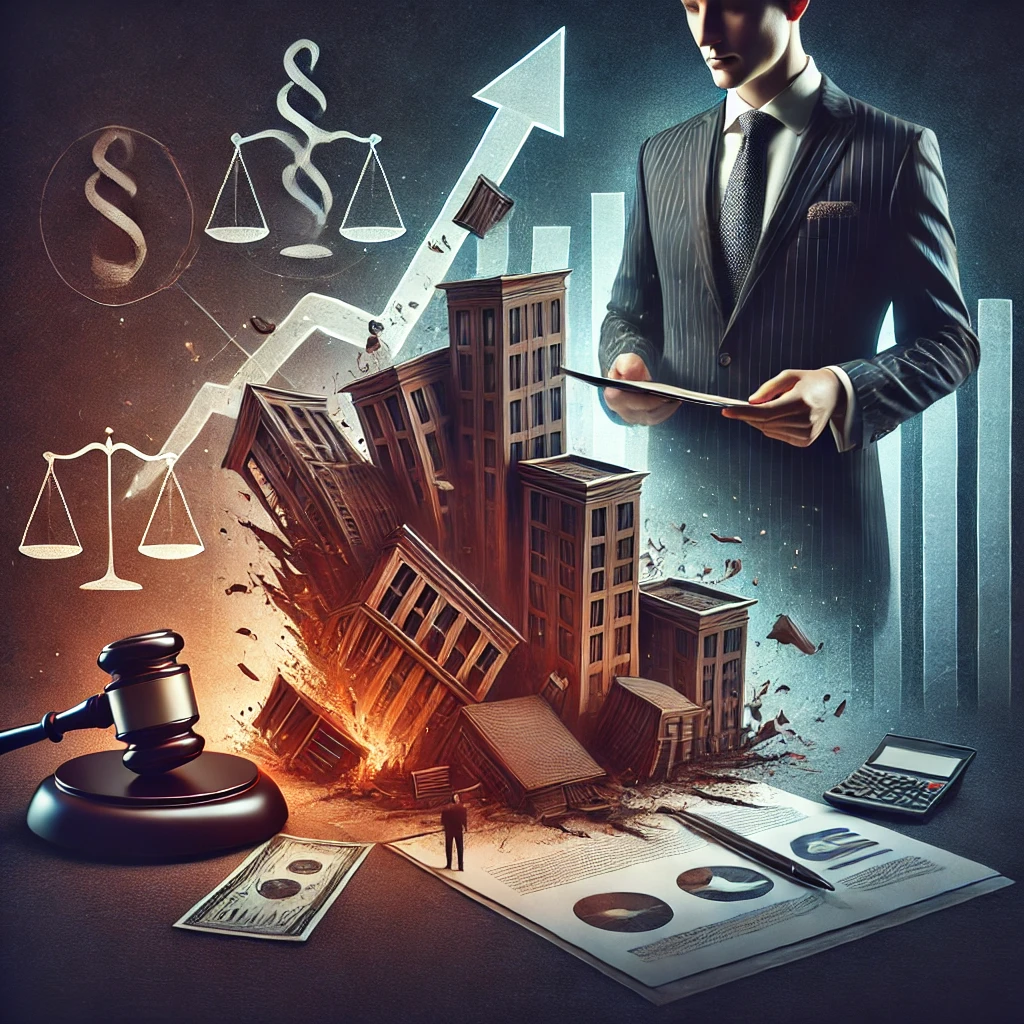 DALLE_2024-09-20_16_44_14_-_A_realistic_and_3D-style_illustration_representing_legal_assistance_in_corporate_liquidation_and_recovery_processes__The_image_features_a_collapsing_b.webp