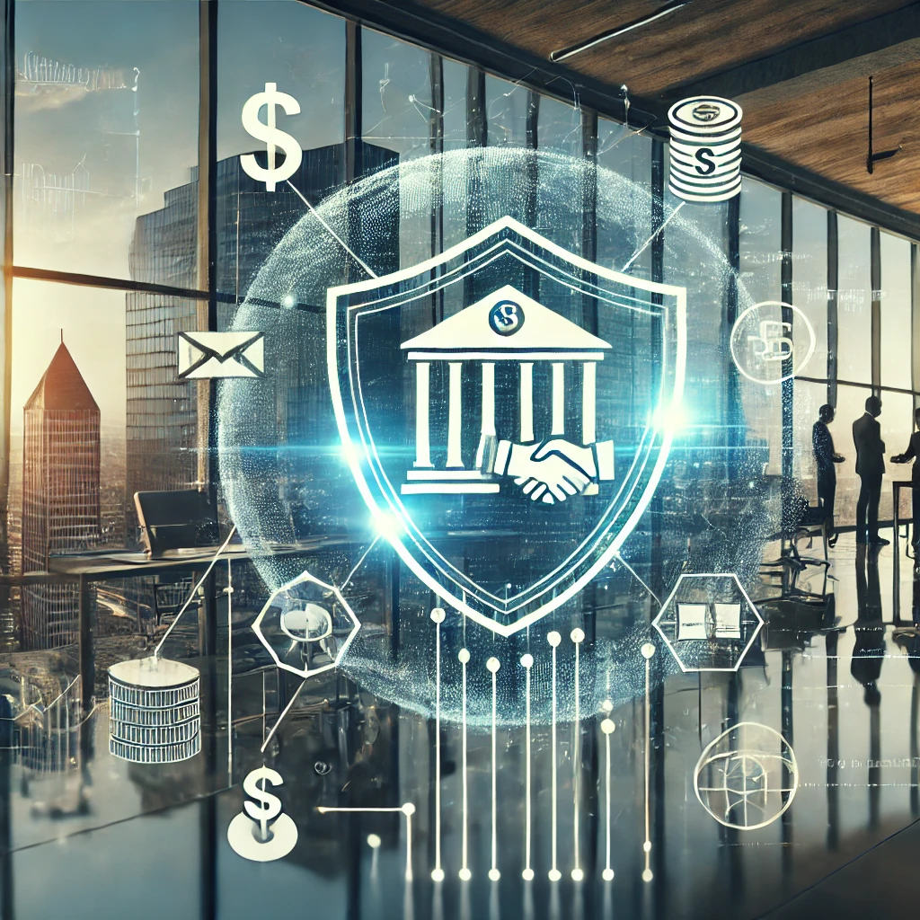 DALLE_2024-10-18_17_23_41_-_A_modern_and_professional_image_representing_the_finance_and_commercial_banking_sector__The_scene_features_a_digital_shield_symbolizing_legal_services.webp
