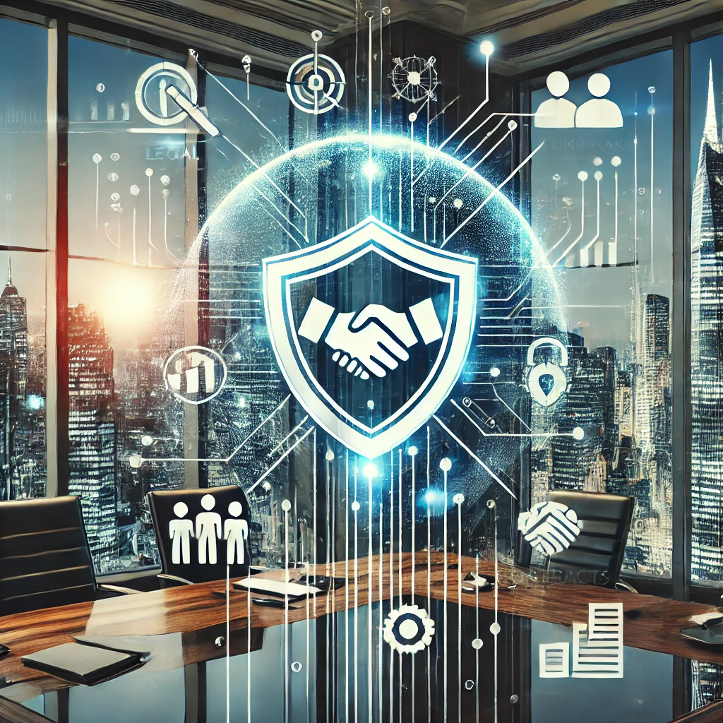 DALLE_2024-10-18_17_26_14_-_A_professional_and_sophisticated_image_representing_the_corporate_and_large_business_sector__The_scene_features_a_digital_shield_symbolizing_legal_ser.webp